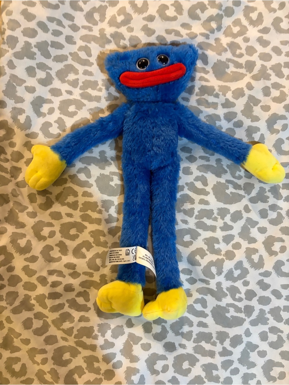 2022 Series 1 POPPY PLAYTIME Blue Smiling Huggy Wuggy 10” Plush